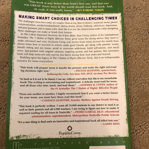 Other The 6 Most Important Decisions Youll Ever Make Poshmark